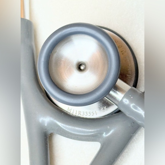 3M Littmann Cardiology III Stethoscope Gray Dual Head Adult Pediatric - Picture 6 of 13